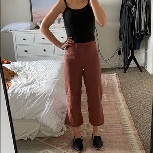 Old Navy Wide Leg Crop Pants